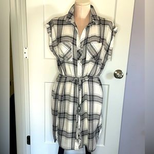 BLL Shirt Plaid Dress